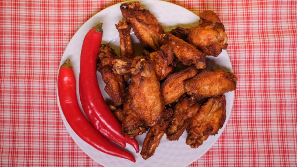 fried chicken wings 