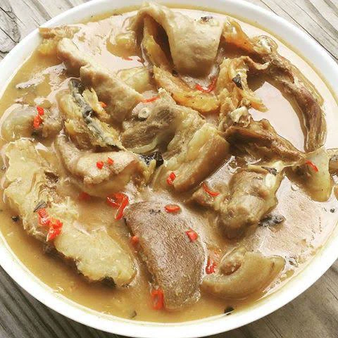 A picture showing Afia Efere Ebot soup