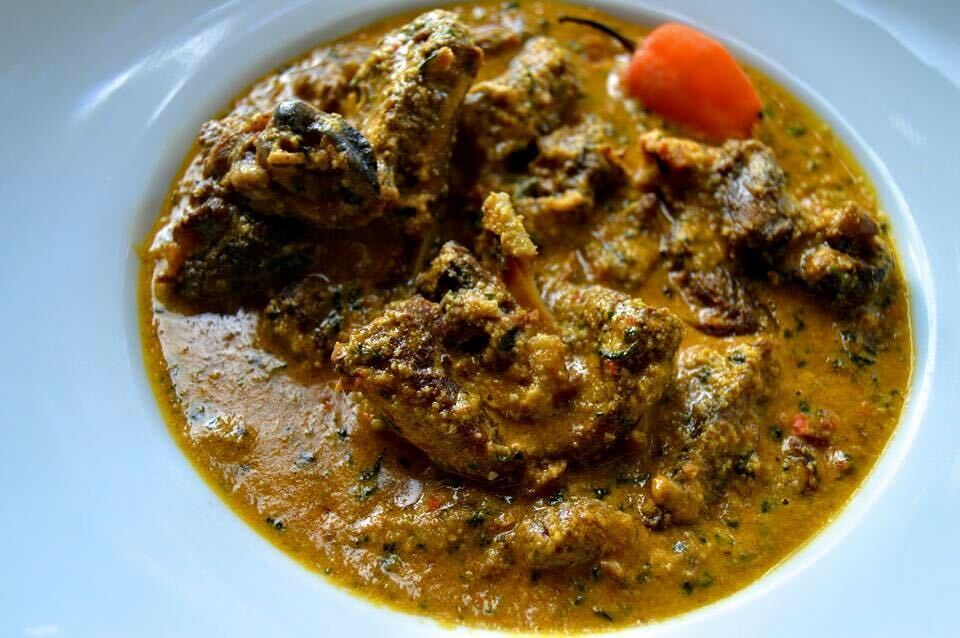 A picture showing Miyan Geda soup