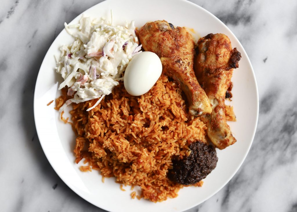 Ghanaian jollof rice